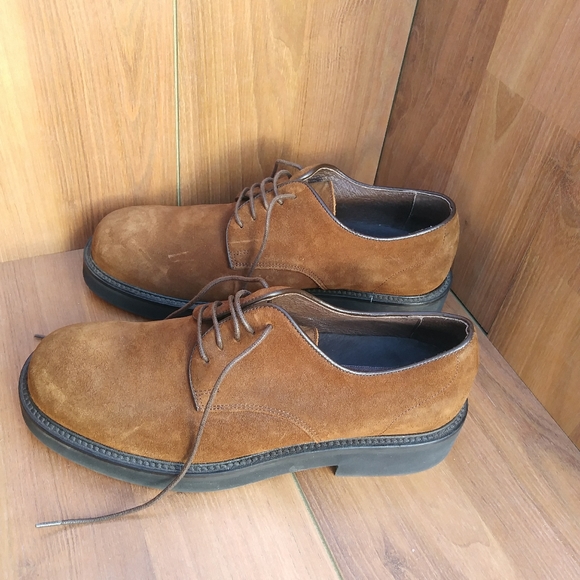 COACH MEN'S SUEDE LACE UP CASUAL SHOE 8.5M - Picture 3 of 6